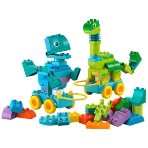 LEGO DUPLO Kasabası 3’ü 1 Arada Tekerlekli Dinozorlar 10451