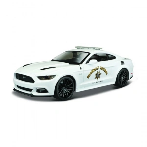 Maisto 1/24 Design 2015 Mustang GT Police Araba