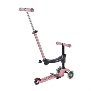 Micro Mini 6 in 1 Deluxe Rock and Go LED Scooter Pembe