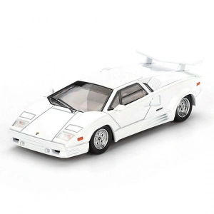 Mini GT 1/64 Lamborghini Countach 25th Anniversary White - Blister Paket