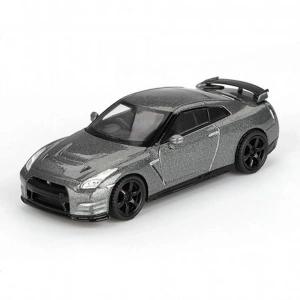 Mini GT 1/64 Nissan GTR Nismo R35 CRS Version Dark Metal Blister Paket