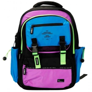 Mor Mavi Okul Çantası