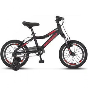 Mosso Wildfire Man 16 Jant Çocuk Bisikleti Siyah-Kırmızı