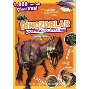 National Geographic Kids Dinozorlar Çıkartmalı Faaliyet Kitabı