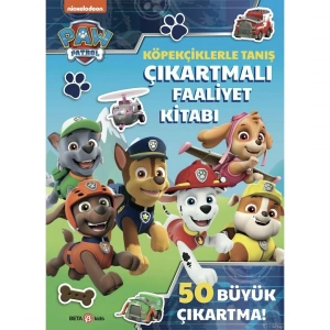 Paw Patrol Köpekçiklerle Tanış Çıkartmalı Faaliyet Kitabı