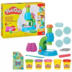 Play Doh Işıklı Mikroskop Oyun Seti