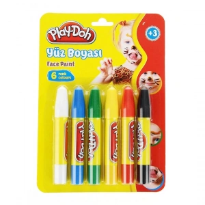 Play-Doh Yüz Boyası 6 Renk