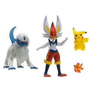 Pokemon Battle Aksiyon Figür ve Figür 4lü Set