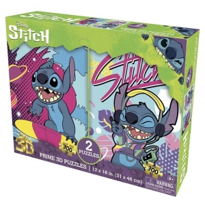 Prime 3D Disney Stitch İkili Puzzle 300 Parça