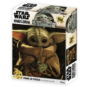 Prime 3D Star Wars The Mandalorian Grogu Puzzle 500 Parça