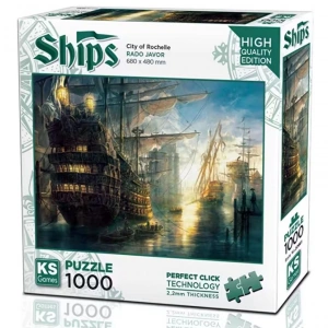 Ks Games City of Rochelle Puzzle 1000 Parça 20681