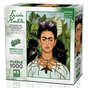KS Games Self-Portrait with Thorn Necklace Puzzle 1000 Parça 20665