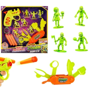 Zombi Avcısı Sünger Dart Atan Silah Oyun Seti