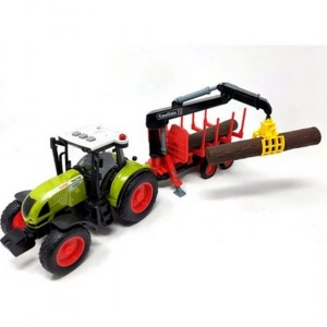 Sesli Ve Pilli Römorklu Traktör