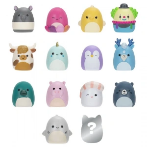 Squish-a-longs 14 Figür + Yüzük Set Seri 2