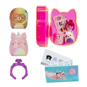 Squish-a-longs 2 Figür + Yüzük Sürpriz Paket Seri 1