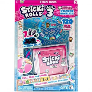 Sticki Rolls Seri 3 Sticker Kitap Koleksiyonu