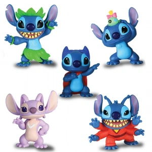 Stitch Sevimli 5li Figür Seti
