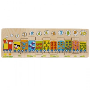 Tahta Bultak Numaralı Trenler 10 Parça