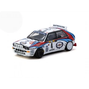 Tarmac Works 1/64 Lancia Delta HF Integrale Monte Carlo Rally 1992 #04 Winner Didier Auriol / Bernard Occelli