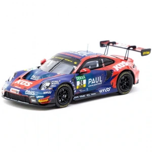 Tarmac Works X iXO Models 1/64 Porsche 911 GT3 R DTM 2023 #24 - Ayhancan Güven