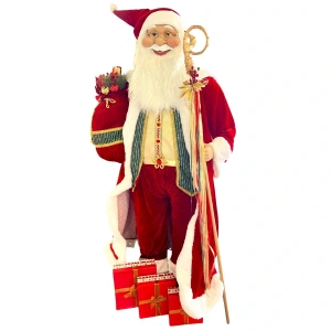 Yılbaşı Dekoratif Gerçek Görünümlü Noel Baba 180 cm