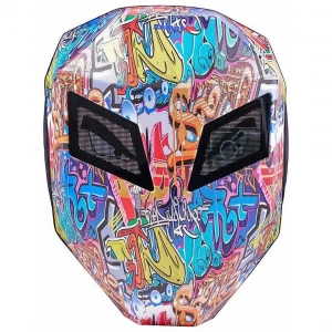 Zampago Led Göz Maskeli Grafiti Akıllı Sırt Çantası