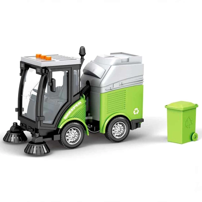 1:16 Sweeper Sesli ve Işıklı Temizlik Aracı A1112-2