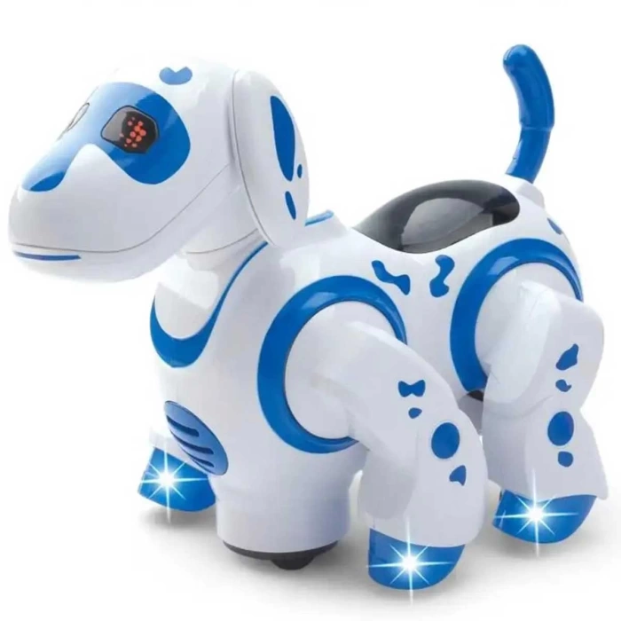 Sesli Işıklı Danseden Pilli Robot Köpek 8203
