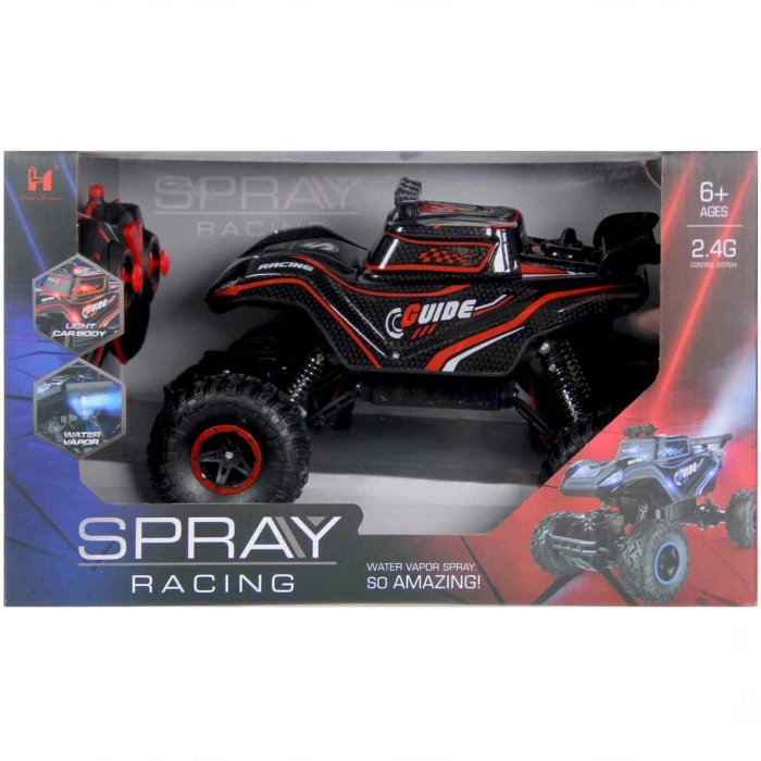 Spray Racing Kumandalı Şarjlı Işıklı Dumanlı Arazi Aracı