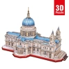 Cubic Fun 643 Parça 3D Puzzle Aziz Paul Katedrali