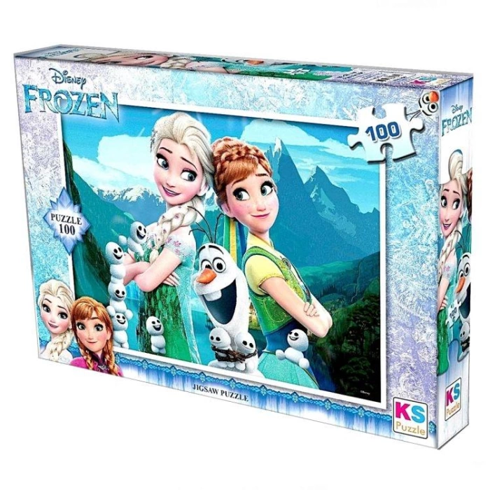 100 Parça Frozen Puzzle