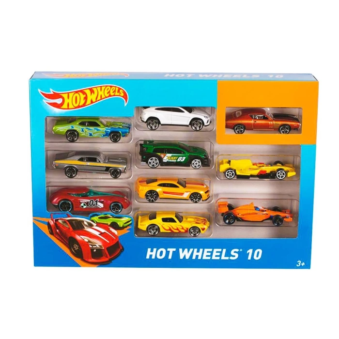 Hot Wheels 10lu Araba Seti
