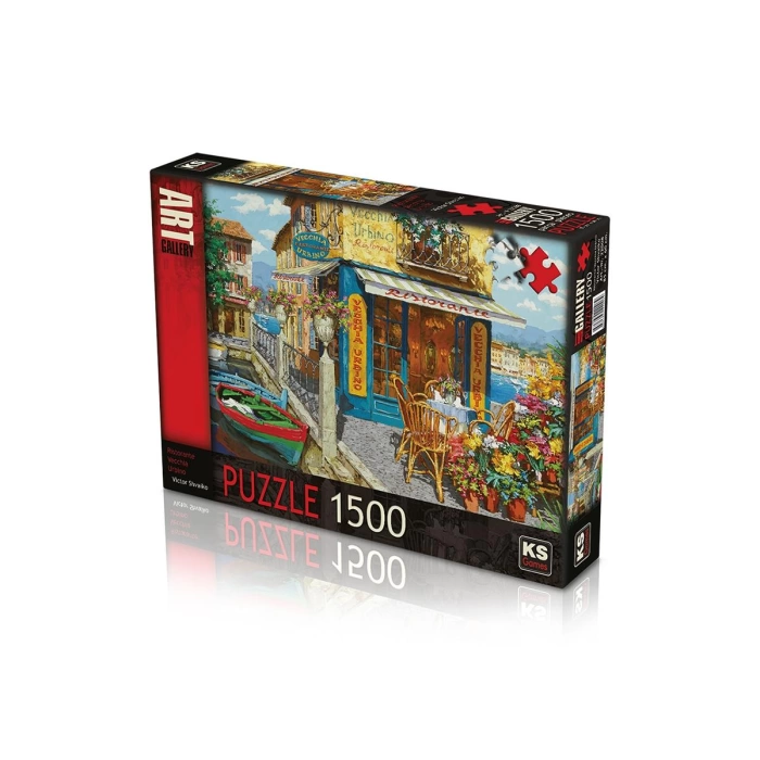 KS Games Ristorante Vecchia Urbino 1500 Parça Puzzle