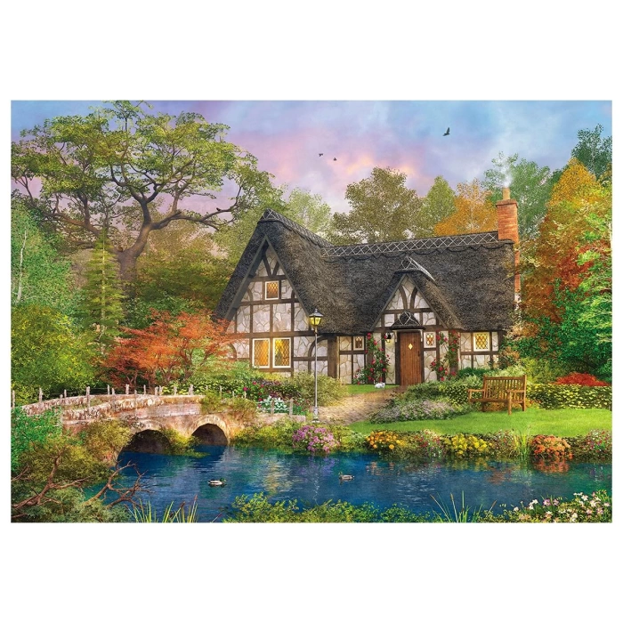 KS The Stoney Bridge Cottage 2000 Parça Puzzle