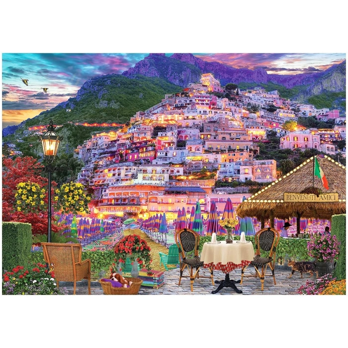 KS Lights Of Amalfi 1000 Parça Puzzle