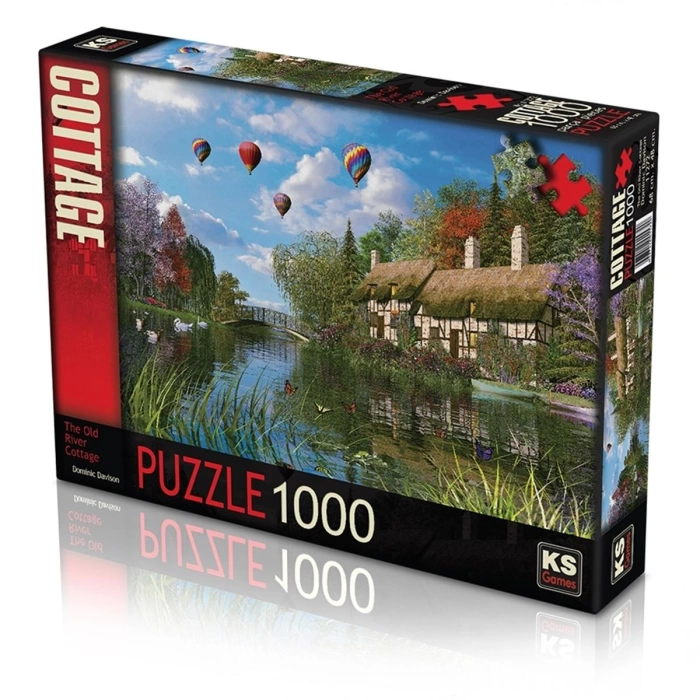 KS Old River Cottage 1000 Parça Puzzle
