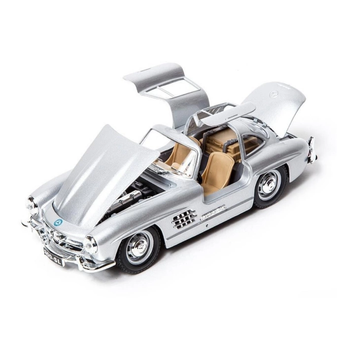 Bburago 1:24 Mersedes Benz 300SL 1954 Model Araba