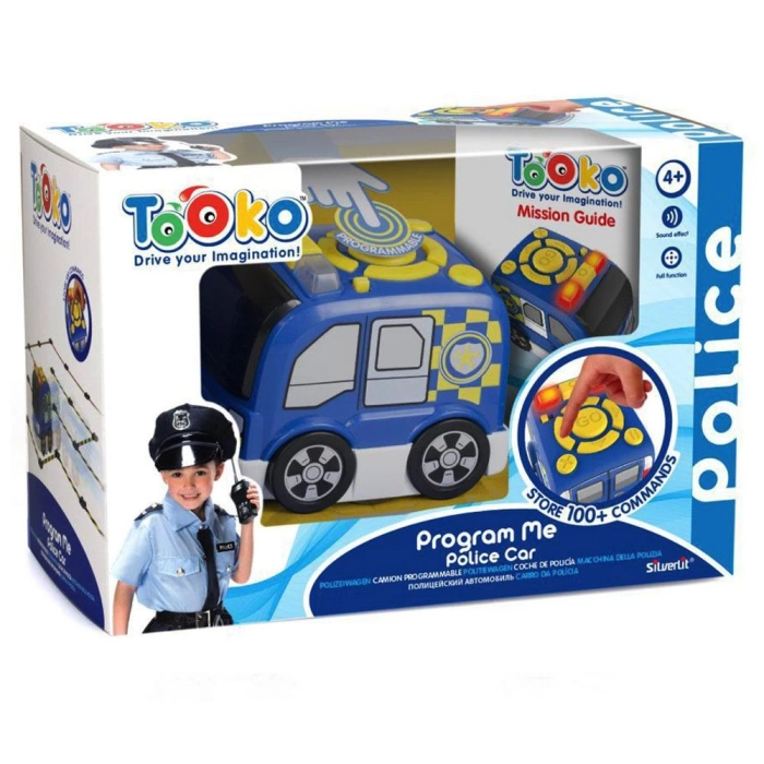 Silverlit Tooko Programlanabilen Polis Aracı Oyun Seti