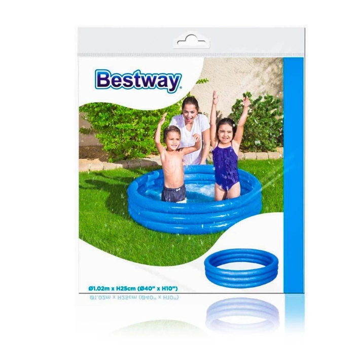 Bestway Renkli Şişme Çocuk Havuzu 102x25cm