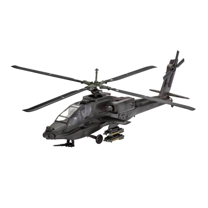 Revell 1:100 AH-64A Apache Helikopter Model Seti 64985
