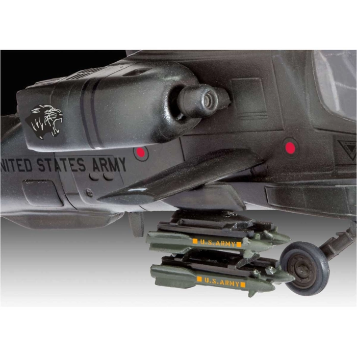 Revell 1:100 AH-64A Apache Helikopter Model Seti 64985