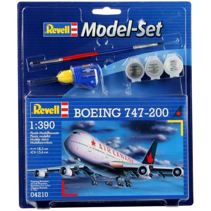 Revell 1:390 Boeing 747-200 Model Seti 64210