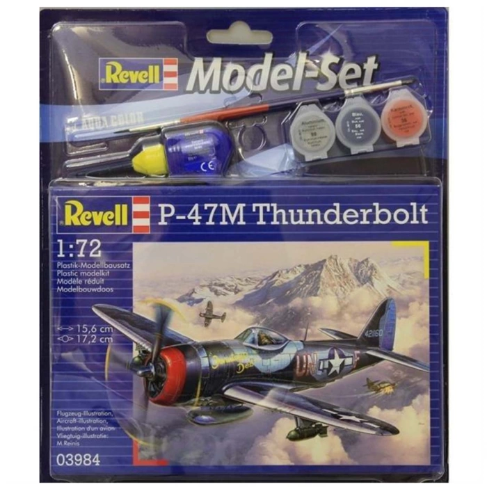 Revell 1:72 P-47M Thunderbolt Model Seti 63984