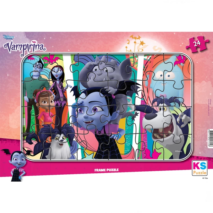 Vampirina 24 Parça Frame Puzzle