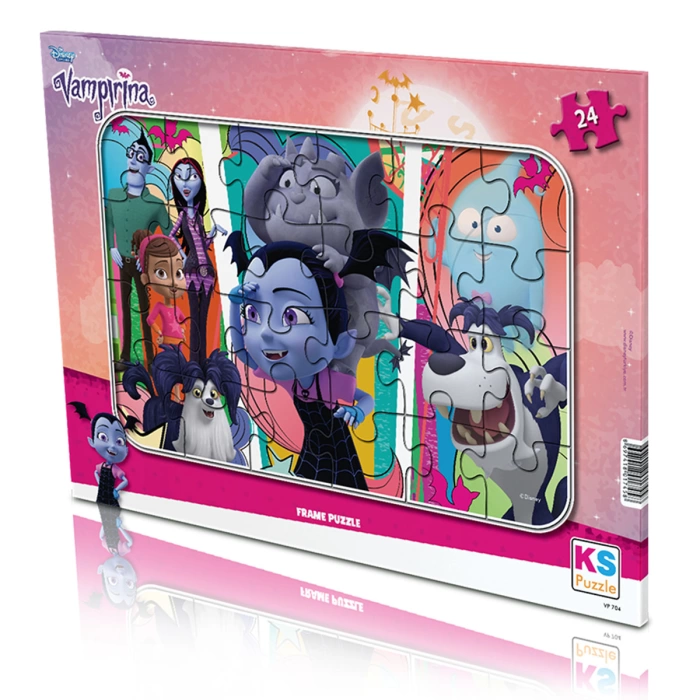 Vampirina 24 Parça Frame Puzzle