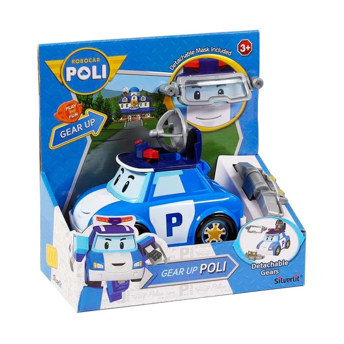 Robocar Poli Teçhizatlı Araba