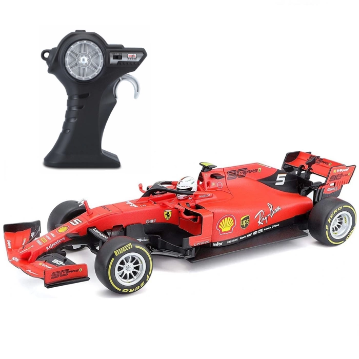 1:24 Premium Kumandalı 2019 F1 Ferrari Sf90 Sebastian Vettel