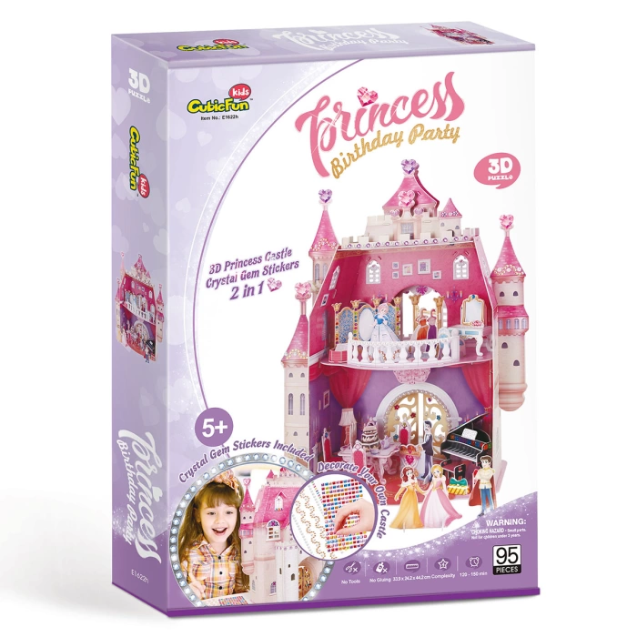 CubicFun Prenses Doğumgünü Şatosu 3D Puzzle
