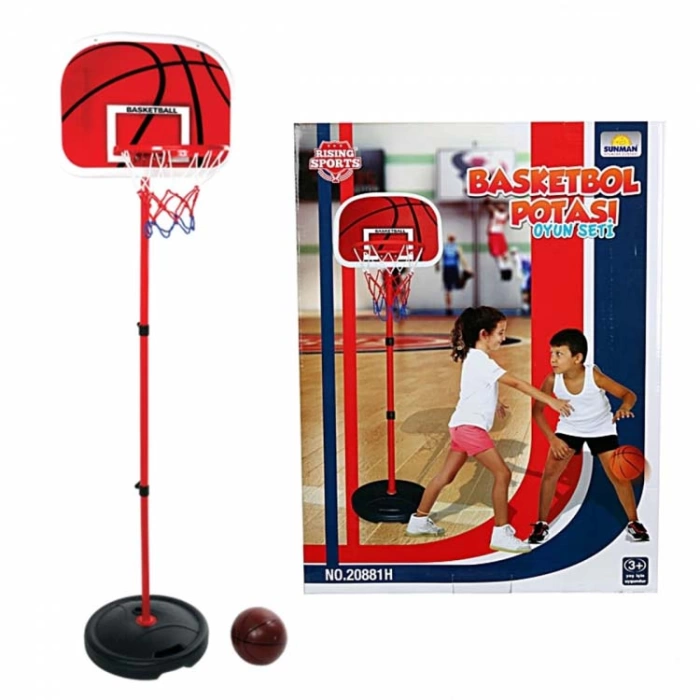 Ayaklı Basketbol Potası 133cm